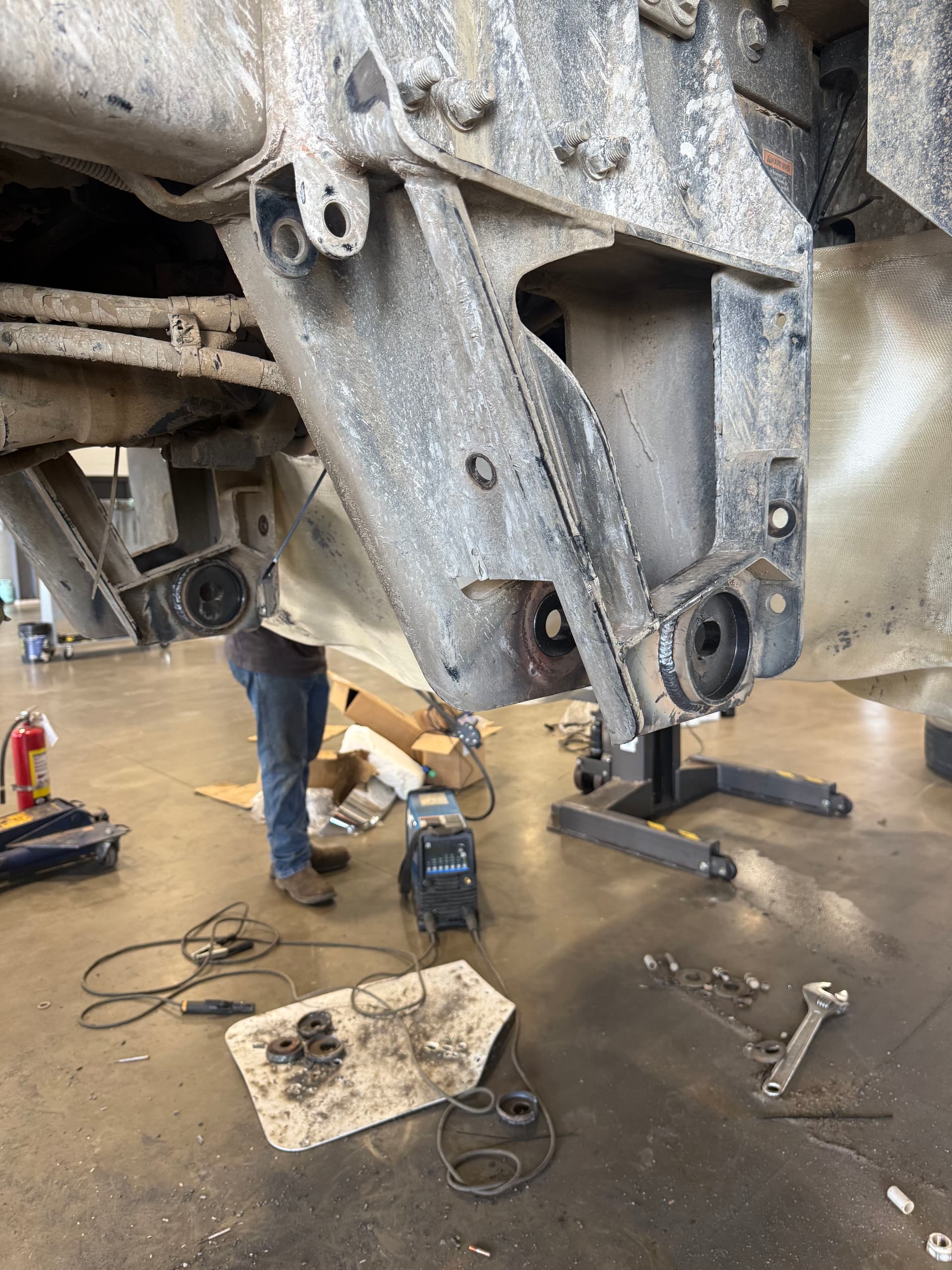 Gallery photos for Triaxle Worn Pivot Boss Washer Repair Gets It Back in Action: Image #2