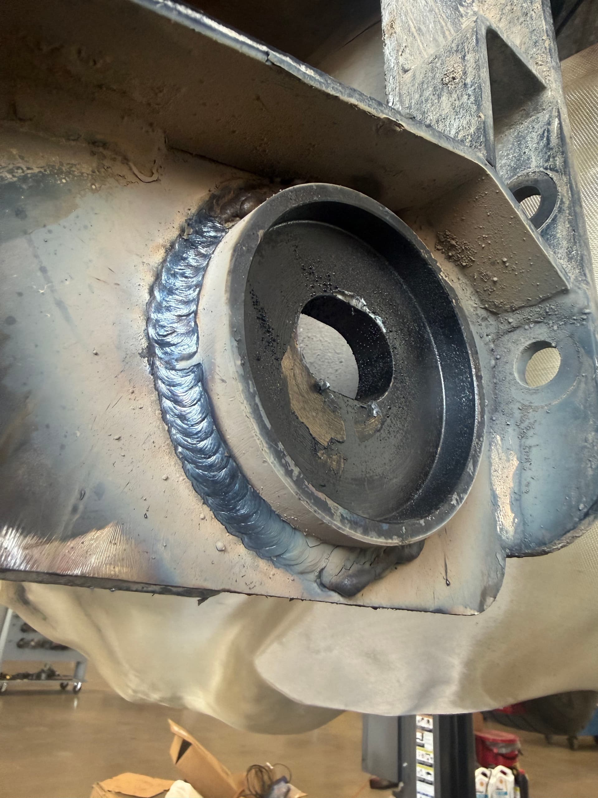 Gallery photos for Triaxle Worn Pivot Boss Washer Repair Gets It Back in Action: Image #1