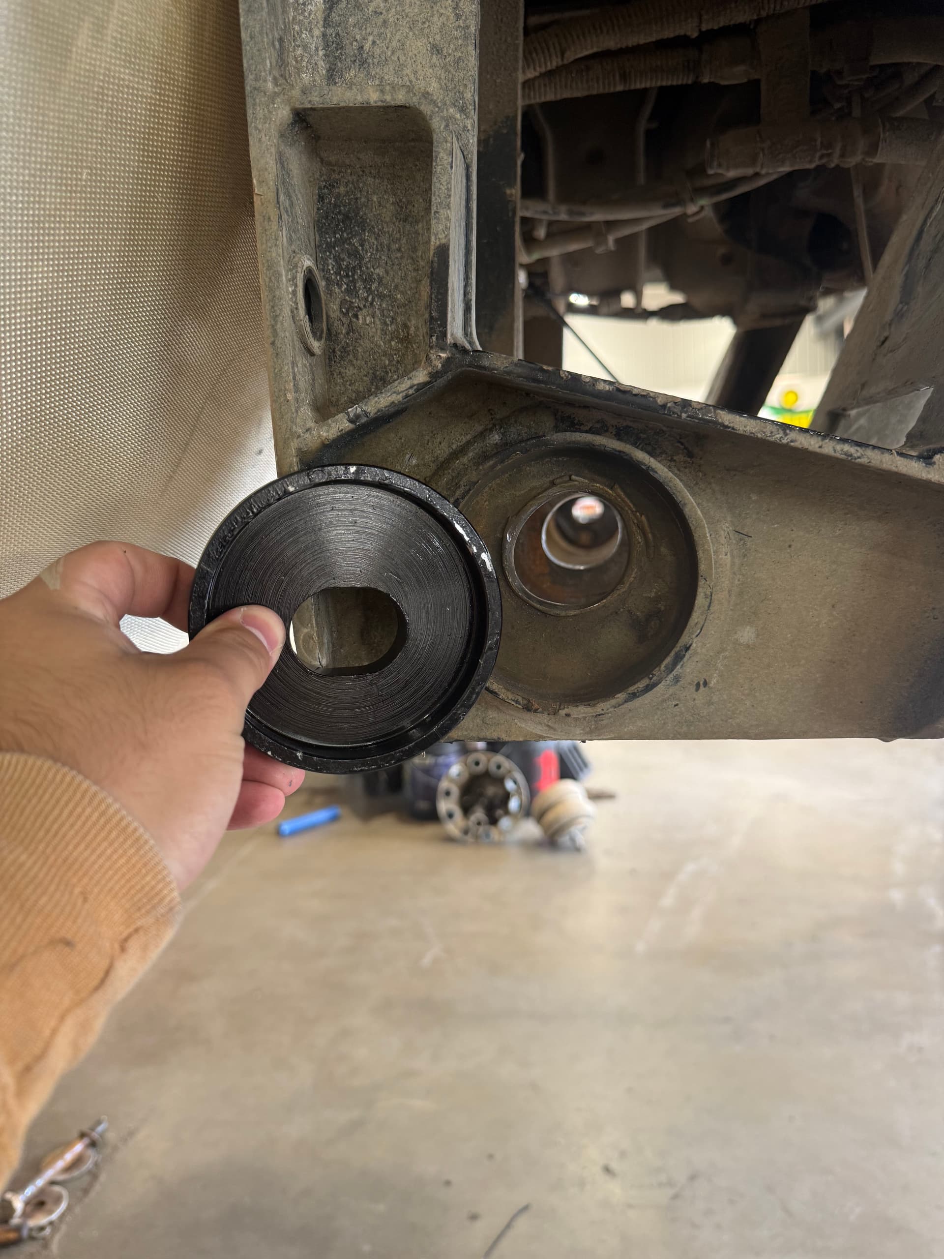 Triaxle Worn Pivot Boss Washer Repair Gets It Back in Action image