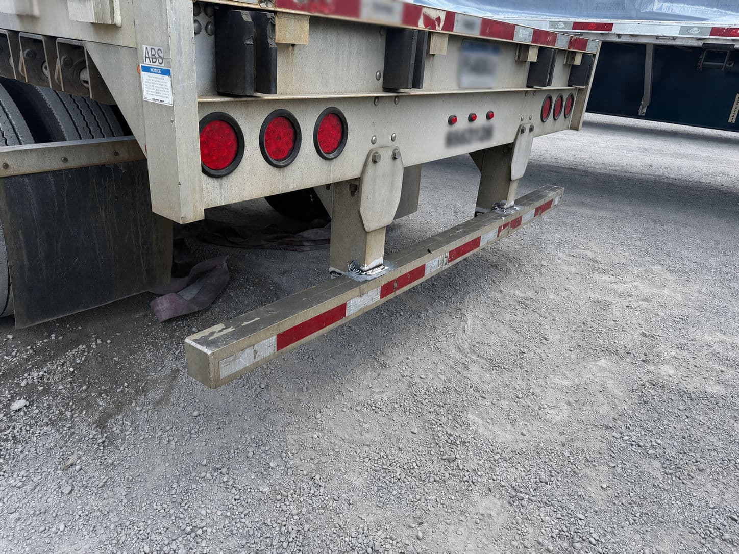 Gallery photos for Emergency Onsite Aluminum Trailer Bumper Repair and Gusset Reinforcement: Image #3