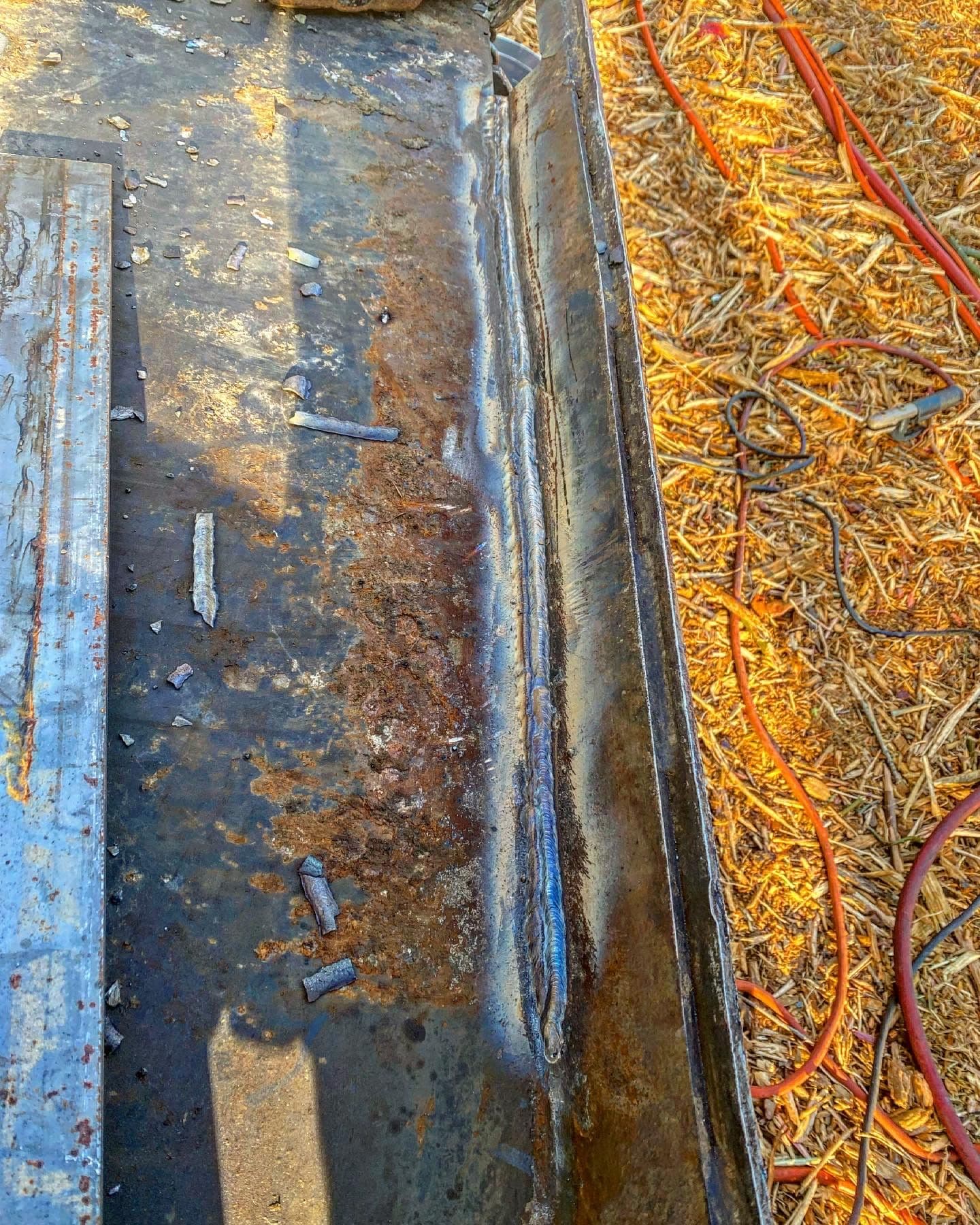 Gallery photos for Crack Repairs on a Mulching Head Done Right in the Field: Image #2